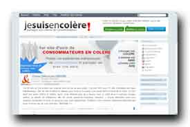 screenshot de www.jesuisencolere.com
