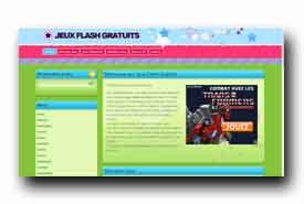 screenshot de www.jeuxflashgratuits.fr