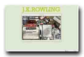 screenshot de www.jkrowling.com