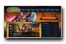 screenshot de www.leagueoflegends.com