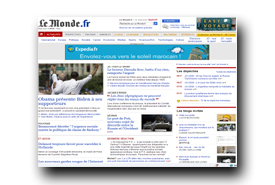 screenshot de www.lemonde.fr