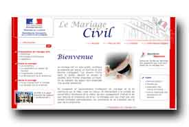 screenshot de www.mariage.gouv.fr