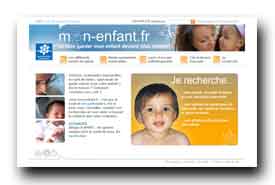 screenshot de www.mon-enfant.fr