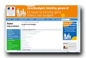 screenshot de www.monbudget.famille.gouv.fr