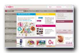 screenshot de www.monoprix.com