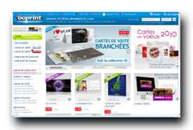 screenshot de www.ooprint.fr