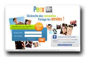 screenshot de www.peexme.fr