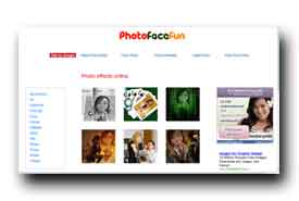 screenshot de www.photofacefun.com