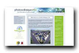 screenshot de www.photovoltaique.info