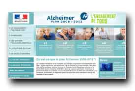 screenshot de www.plan-alzheimer.gouv.fr