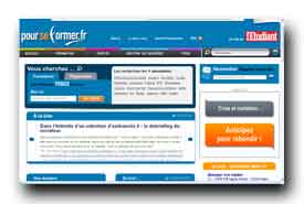 screenshot de www.pourseformer.fr