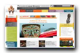 screenshot de www.quaibranly.fr