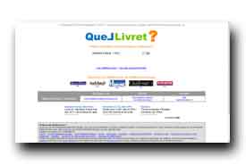 screenshot de www.quellivret.com