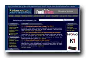 screenshot de www.radars-auto.com/cartes_radars.php