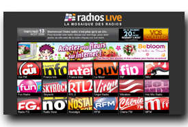 screenshot de www.radios.syxy.com