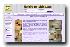 screenshot de www.refairesacuisine.com