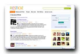 screenshot de www.restoz.com