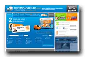 screenshot de www.revisersavoiture.com