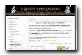 screenshot de www.seigneur-des-annours.com