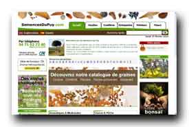 screenshot de www.semencesdupuy.com