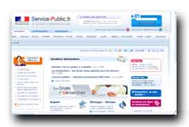 screenshot de www.service-public.fr