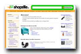 screenshot de www.shopzilla.fr