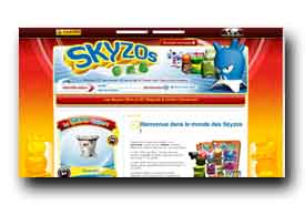 screenshot de www.skyzos.com