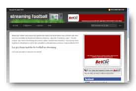 screenshot de www.streaming-football.net