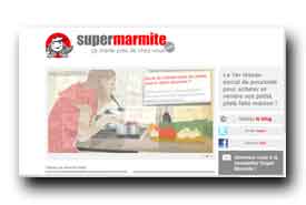 screenshot de www.super-marmite.com