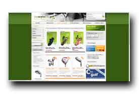 screenshot de www.surplusdugolf.fr