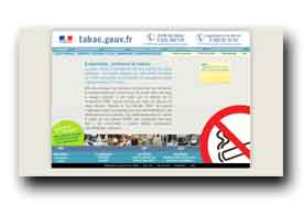 screenshot de www.tabac.gouv.fr