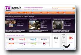 screenshot de www.tvarevoir.fr