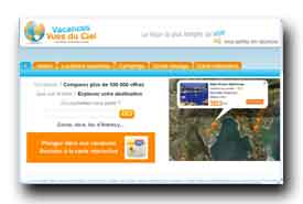 screenshot de www.vacancesvuesduciel.fr