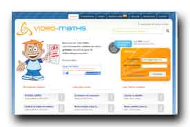 screenshot de www.video-maths-fr