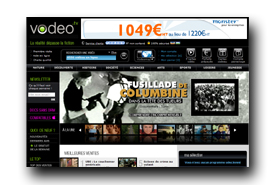 screenshot de www.vodeo.tv