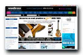 screenshot de www.woodbrass.com