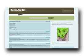 screenshot de www.zanzijardin.com