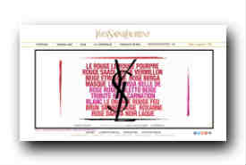 screenshot de www.ysl-parfums.com