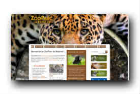 screenshot de www.zoobeauval.com