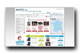 screenshot de www.agorastore.fr