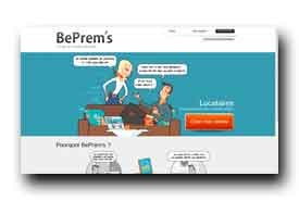 screenshot de www.beprems.com