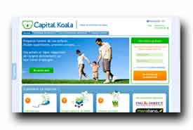 screenshot de www.capitalkoala.com