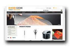 screenshot de www.enmodecuisine.com