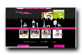 screenshot de www.envies-en-ville.com