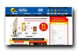 screenshot de www.figurinestintin.com