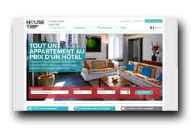 screenshot de www.housetrip.com