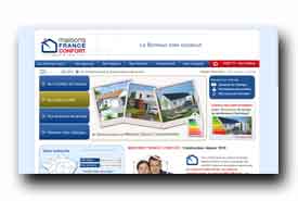 screenshot de www.maisons-france-confort.fr