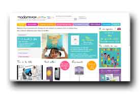 screenshot de www.madamepopandkids.com