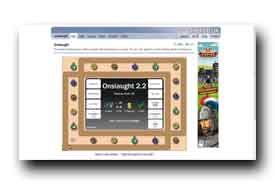 screenshot de onslaught.playr.co.uk