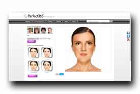 screenshot de www.perfect365.com